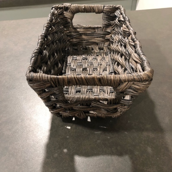 Espresso Colored Small Basket - Picture 2 of 6